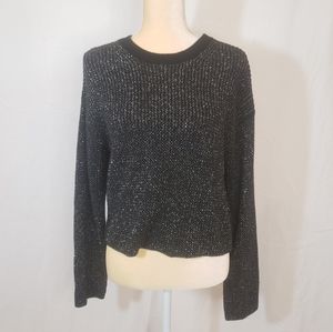 Rag & Bone Metallic Thread Wool Blend Sweater Small